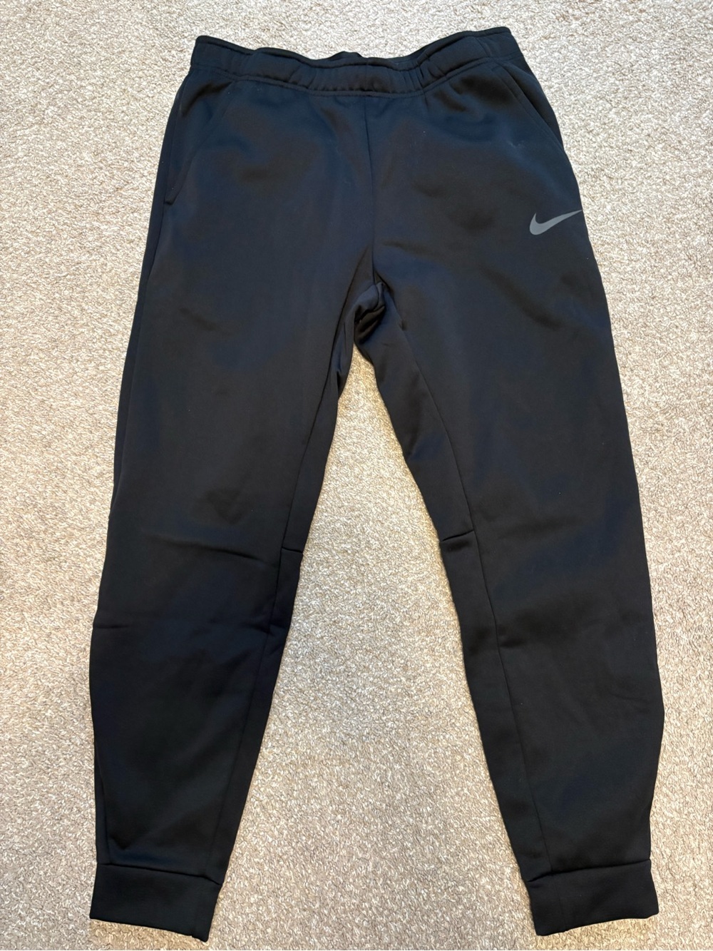 Nike' Men’s Black Athletic Jogger Sweatpants